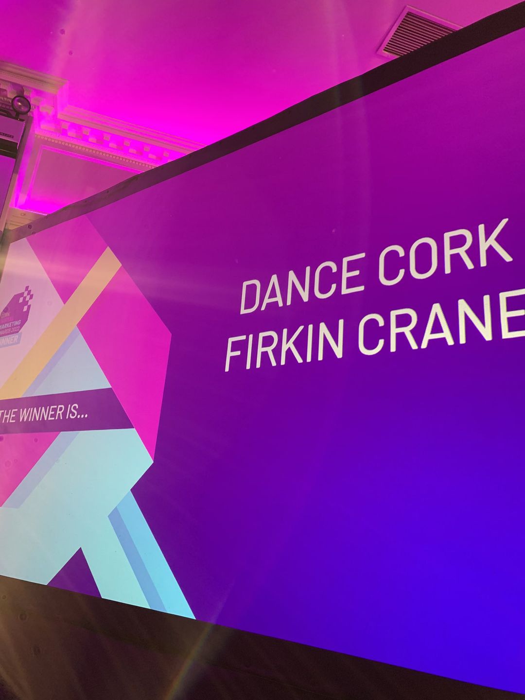 Firkin Crane Theatre, Cork: Dance Cork Firkin Crane WINS BEST WEBSITE AT CORK DIGITAL MARKETING AWARDS 2022