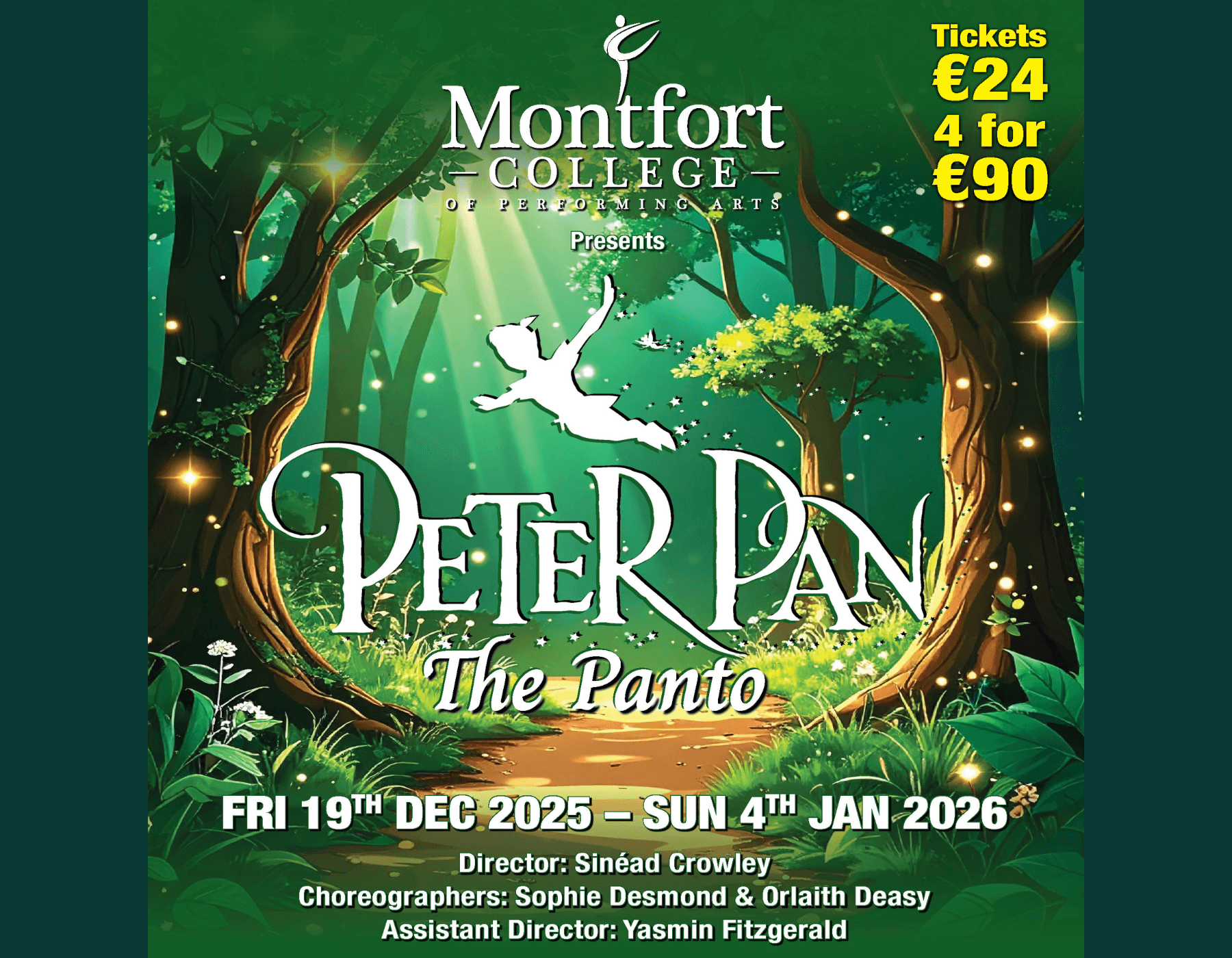 Firkin Crane Theatre, Cork: Peter Pan – The Panto by Montfort College of Performing Arts