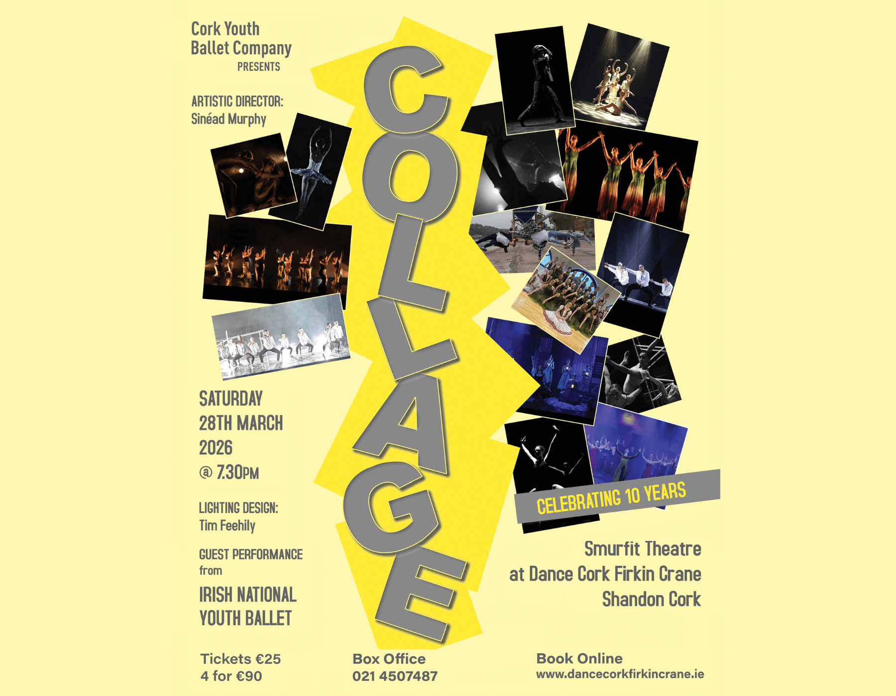 Firkin Crane Theatre, Cork: Cork Youth Ballet Company Presents Collage