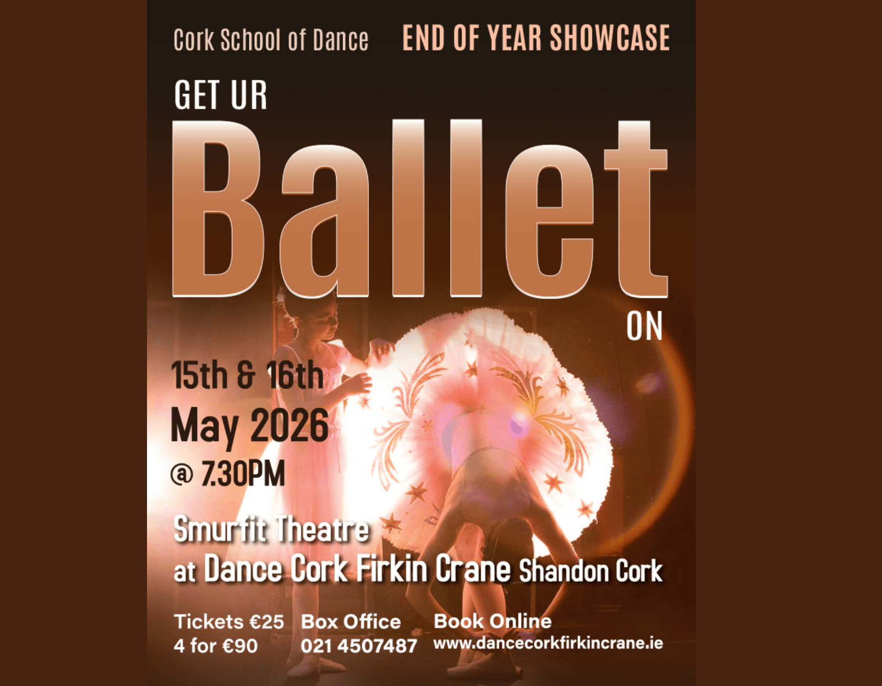 Firkin Crane Theatre, Cork: Get UR Ballet On Cork School of Dance