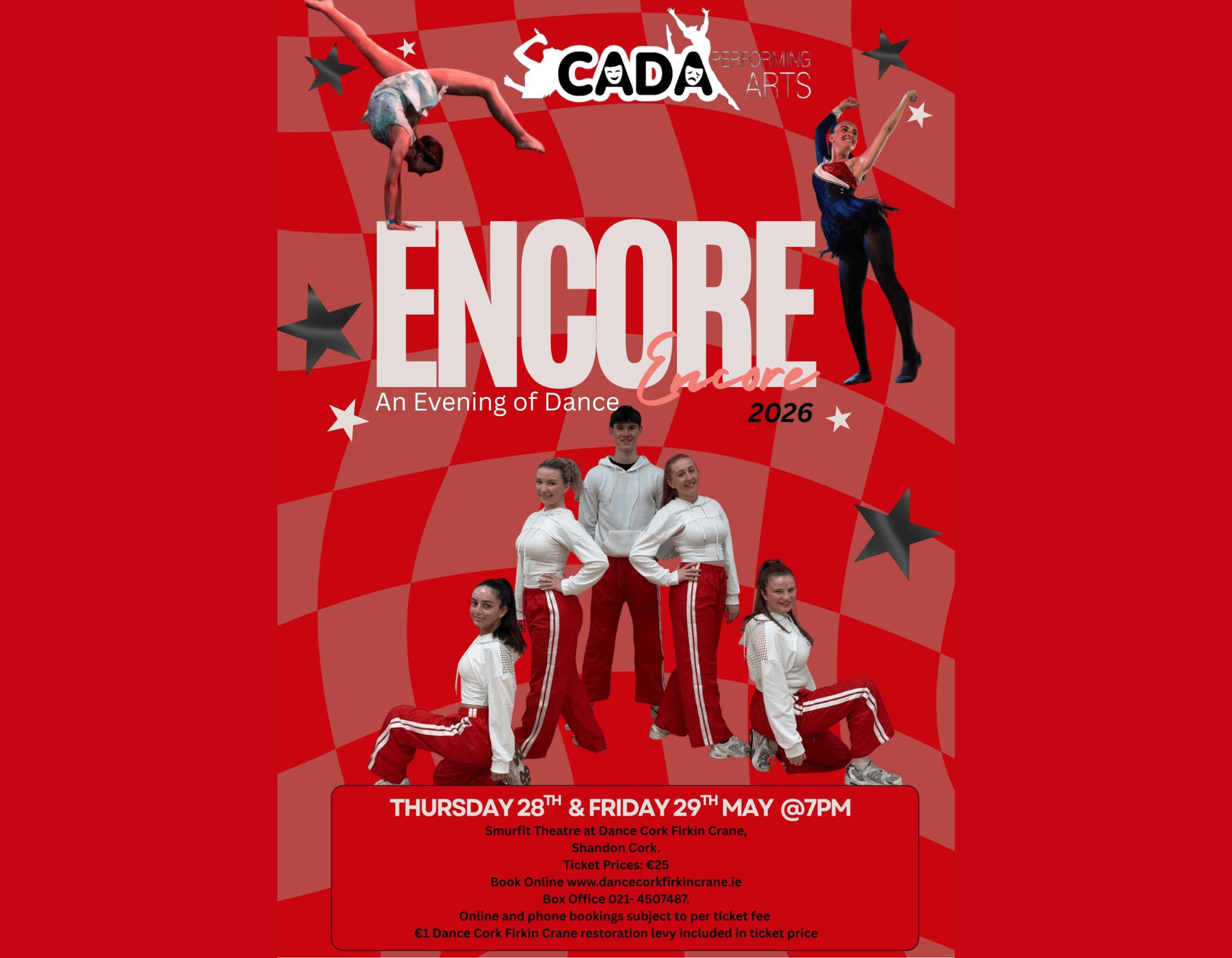 Firkin Crane Theatre, Cork: Encore 2026 by CADA Performing Arts