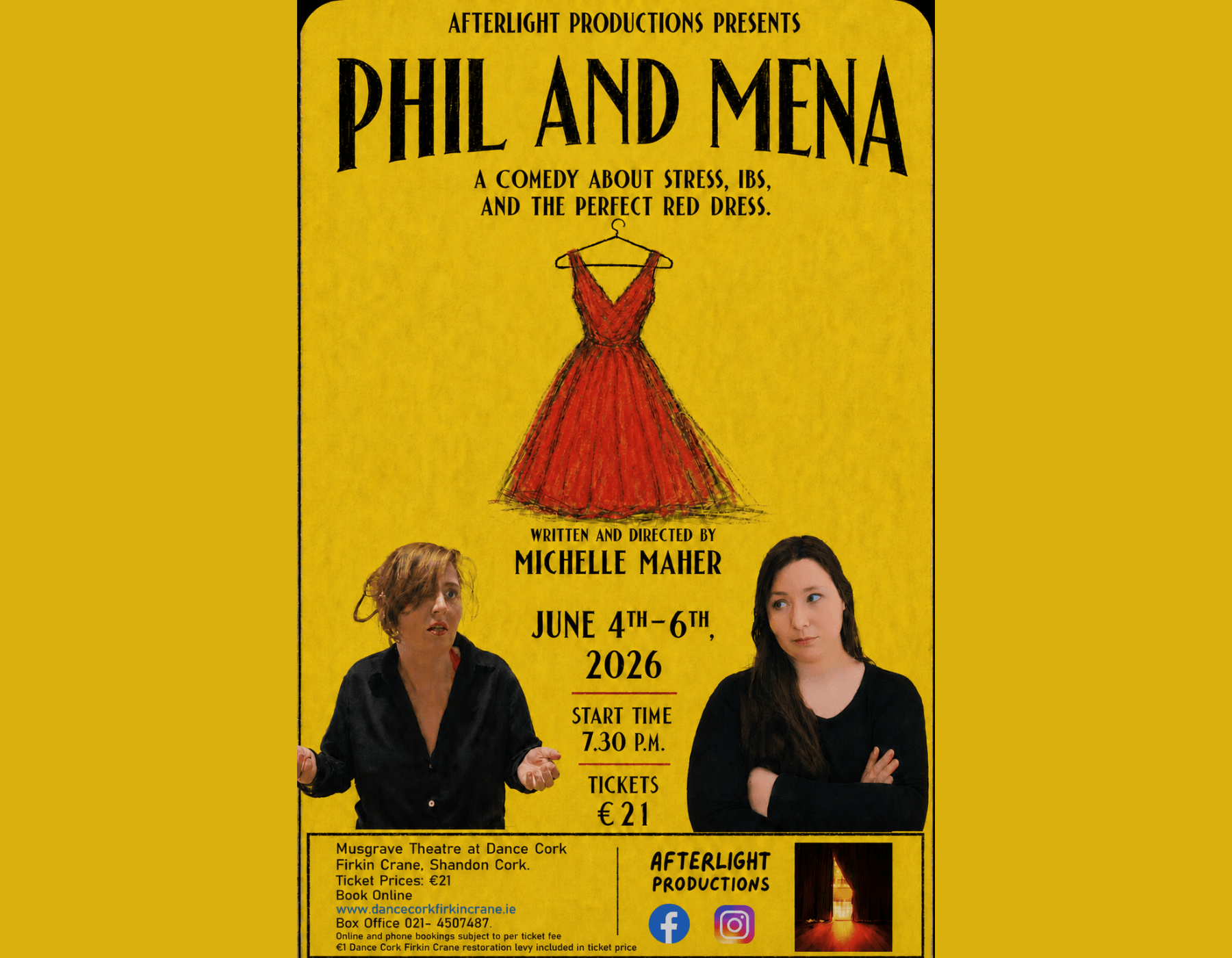 Firkin Crane Theatre, Cork: Phil And Mena by Michelle Maher