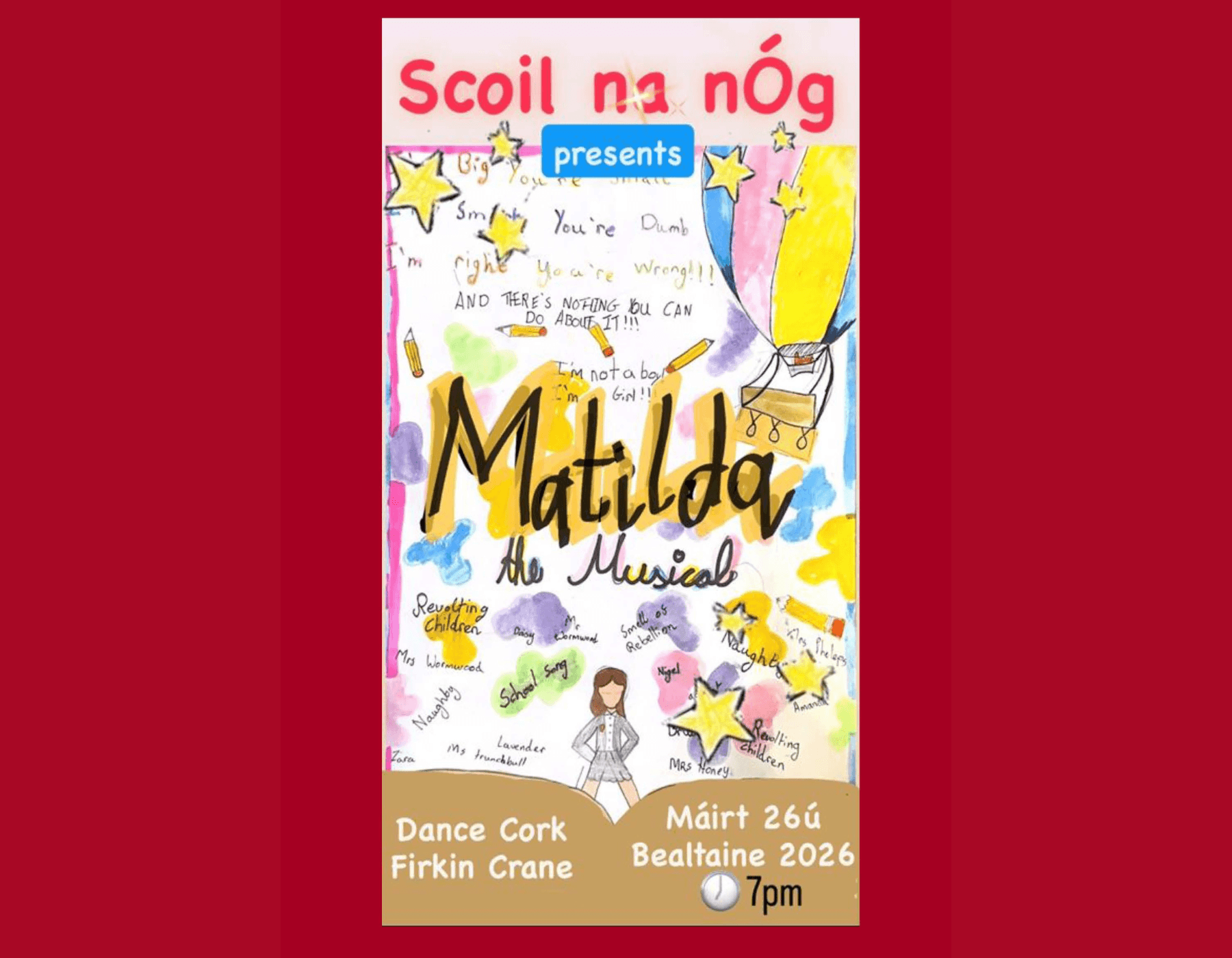 Firkin Crane Theatre, Cork: Matilda Scoil na nÓg