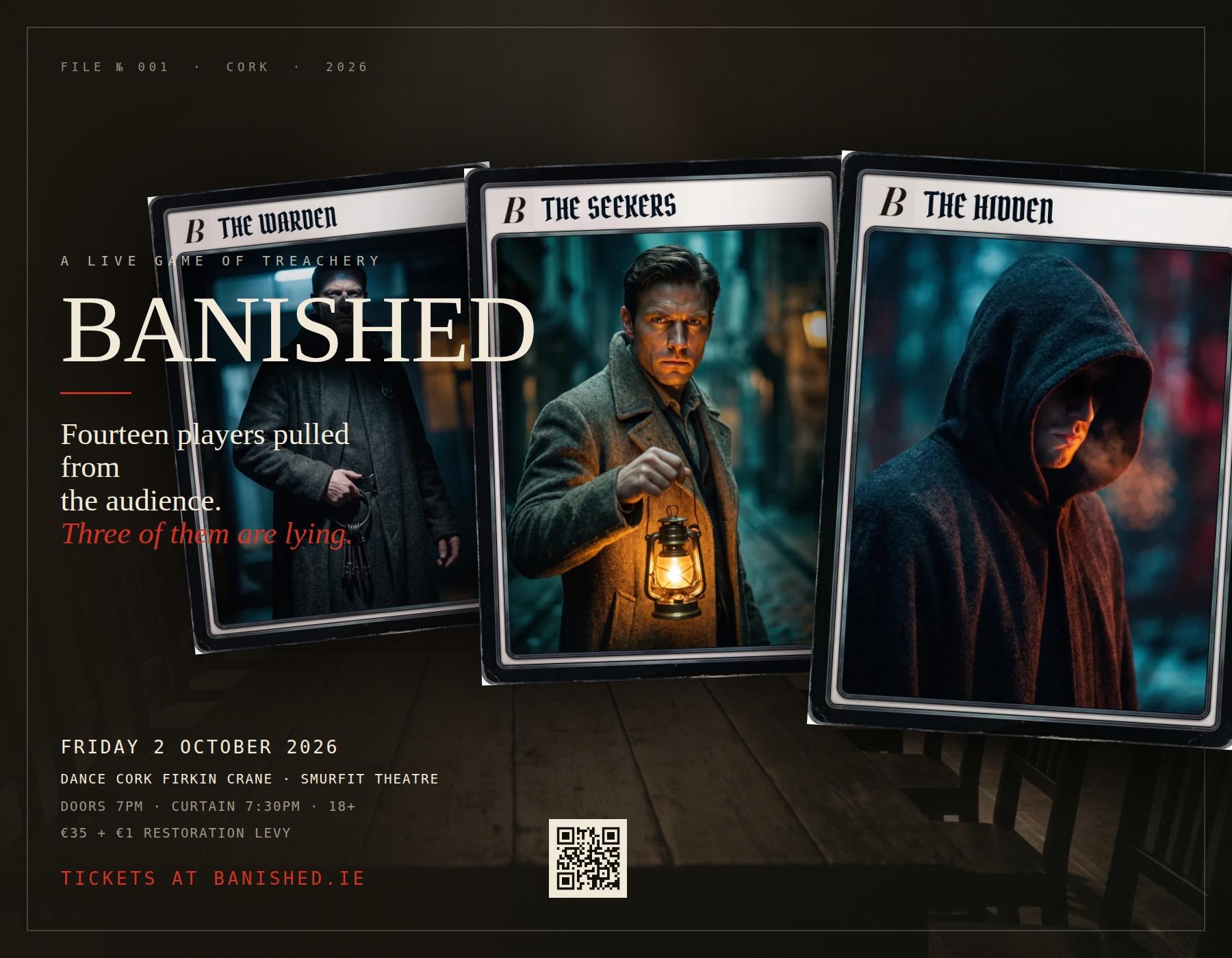 Firkin Crane Theatre, Cork: BANISHED