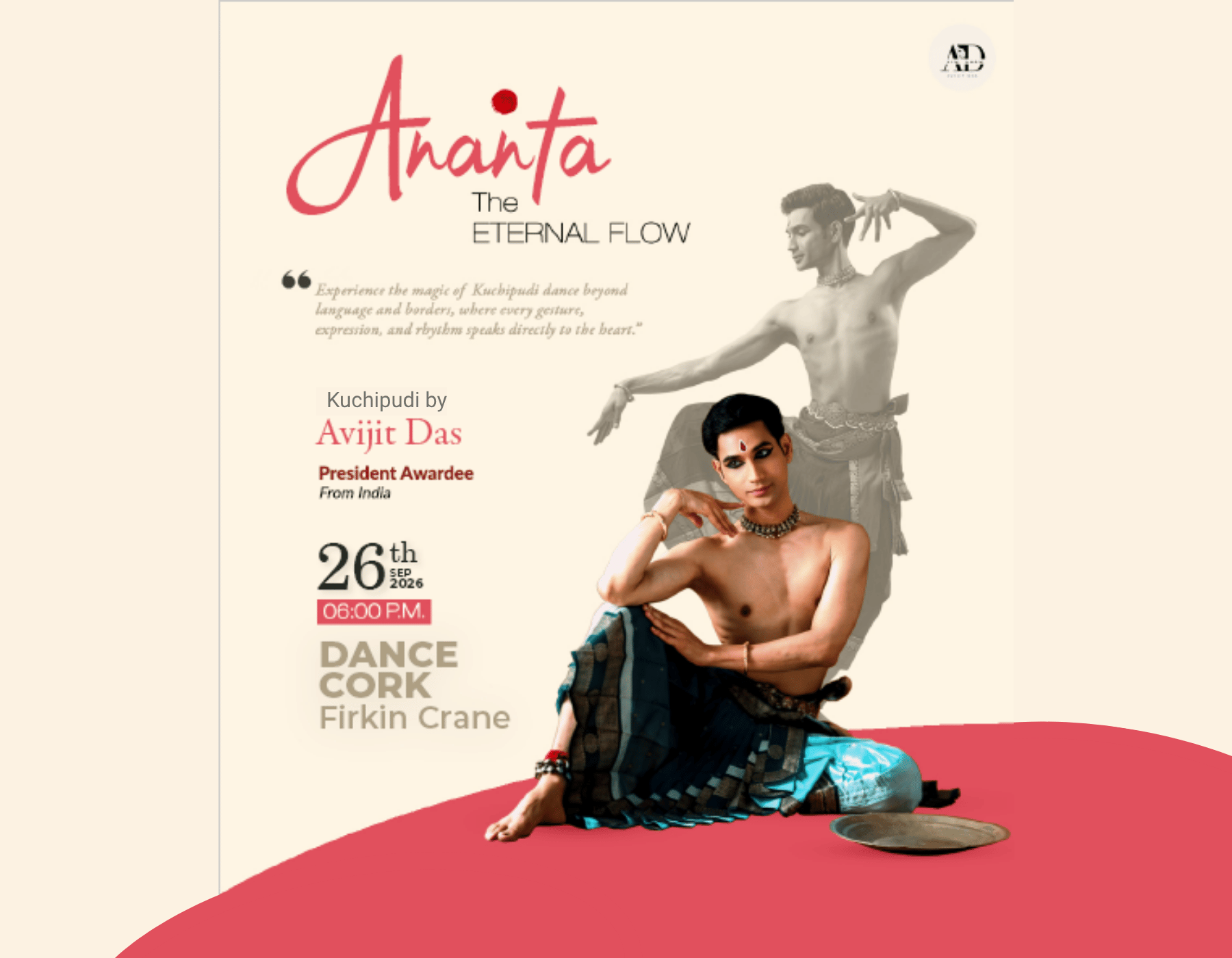 Firkin Crane Theatre, Cork: Kuchipudi by Avijit Das